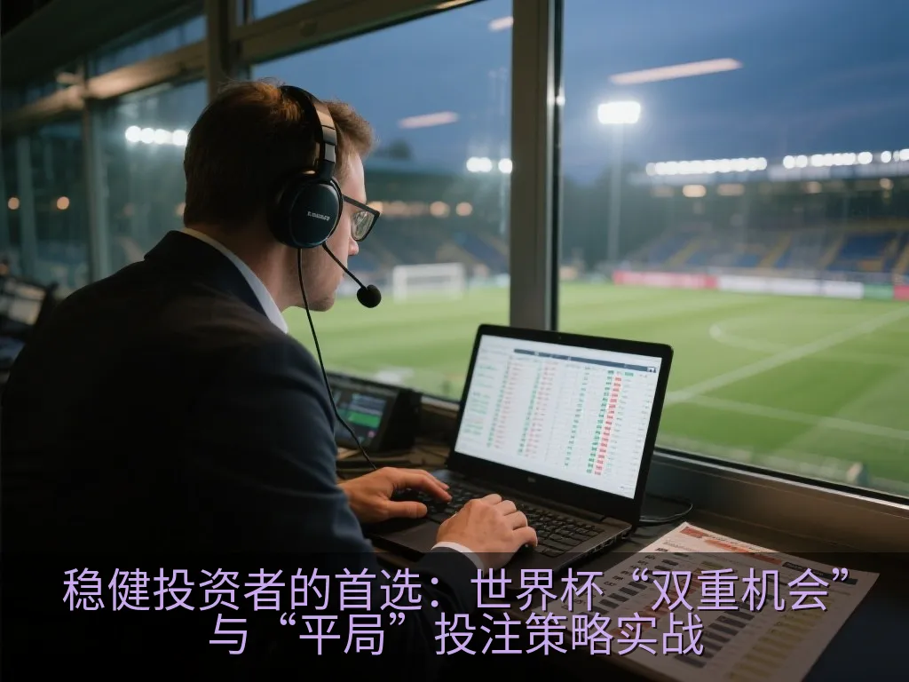 稳健投资者的首选：世界杯“双重机会”与“平局”投注策略实战
